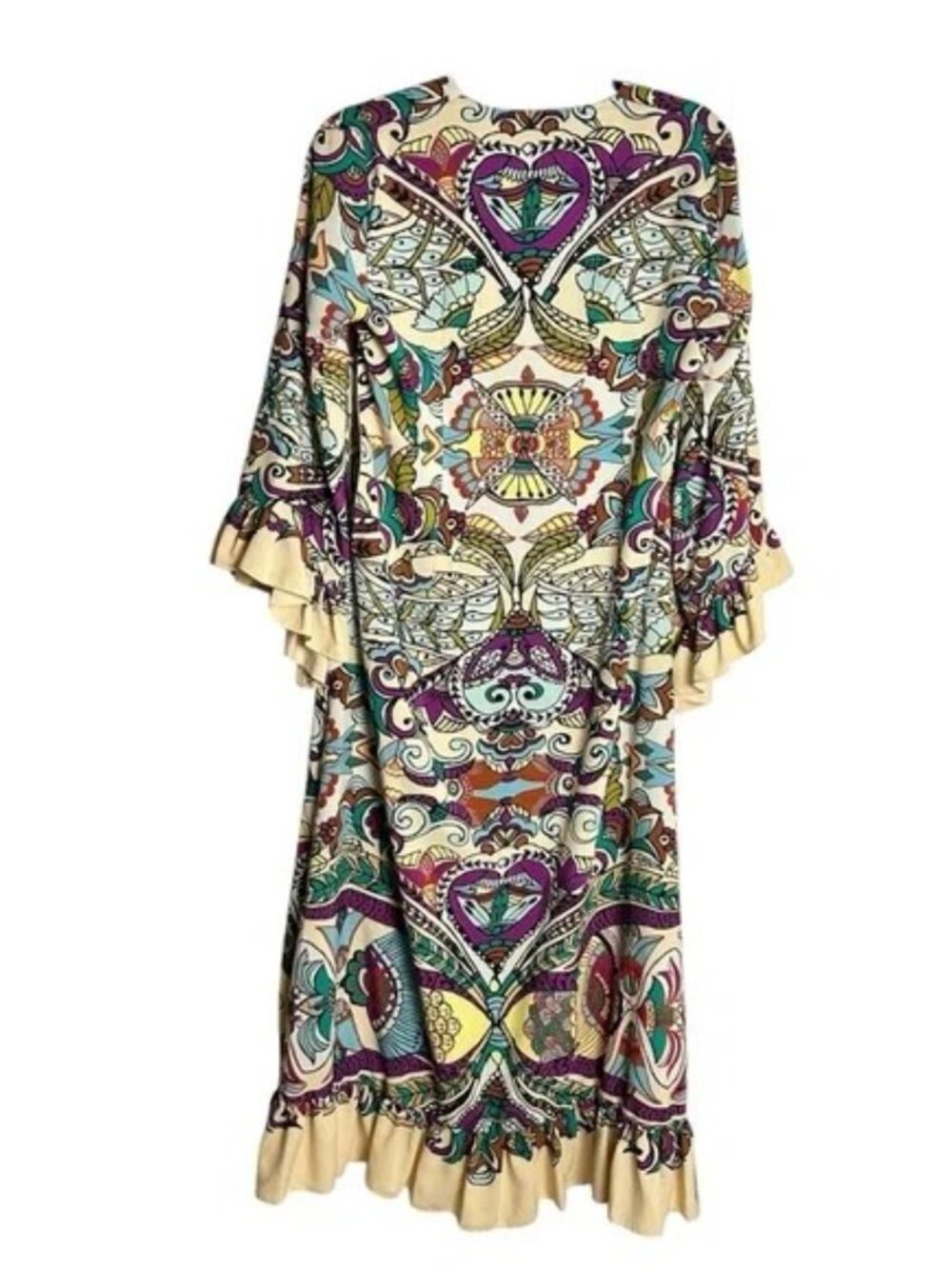 BLOGGERS FAV ZARA MULTICOLORED PRINTED DRESS - Picture 3 of 13